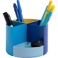 Pot à crayons THE QUARTER Bee Blue, assorti