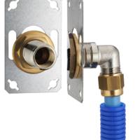 Platine simple PER à compression - femelleø 15 x 21 mm - Gedimat - NOYON ET THIEBAULT