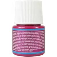 Flacon 45 ml Peinture SETACOLOR opaque pour textiles Rouge Orient Moiré