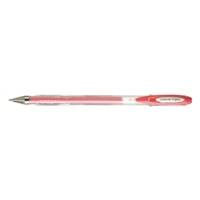 Roller encre gel Signo UM120AC pointe moyenne 0,7mm Rouge Pastel - Uni-Ball