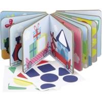 Mon premier livre avec gommettes - Formes géométriques Véhicules