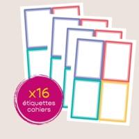 Sachet de 16 étiquettes ultra résistantes tendance Avery