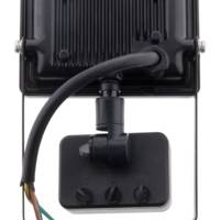 Projecteur LED étanche noir avec détecteur - Gedimat - ELEXITY