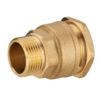 Raccord laiton droit mâle ø20 x 27 mm - Gedimat - NOYON ET THIEBAULT