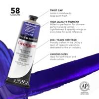 Tube 225ml Peinture à l'huile Georgian Bleu outremer français - DALER ROWNEY