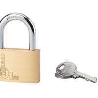 Cadenas TYPE 1 45mm anse acier cémenté nickelé 2 clés - Gedimat - THIRARD
