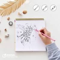 Carnet de coloriage "Wild 4" 28 visages à colorier