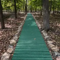 Tapis de renforcement PMR sur gazon GRASSMAT – Fun2Access
