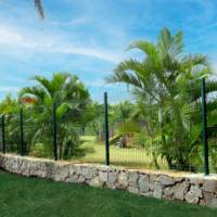 Panneau de clôture EXPERT 45 MEDIUM - vert - Gedimat