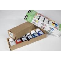 Set Initiation N°1 Peinture sure sur Verre Vitréa V160 Brillante 6x20ml - PÉBÉO