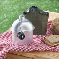 Gourde avec timbale "Army" en Aluminium 1 Litre