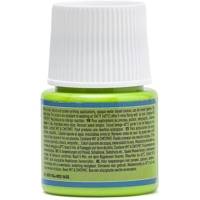 Flacon 45ml Peinture Setacolor Opaque Vert Printemps - PÉBÉO