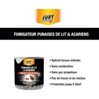 Cartouche Fumigateur Spécial Punaises de lit et Acariens 25m2