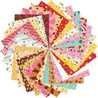 Pack 60 feuilles Origami 20x20 cm 70G (30 motifs x 2 feuilles) Sweets