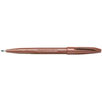 Stylo feutre Sign Pen S 520, brun - Pentel Arts