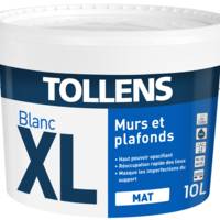 Peinture acrylique murs et plafonds XL blanc mat - Gedimat