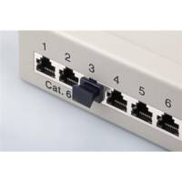 Lot de 10 Bouchons anti poussieres RJ45  Noir