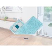 Housse Clean Twist M Ergo super soft 33cm Bleu