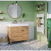 Sèche-serviettes électrique ASAMA connecté II blanc - Gedimat