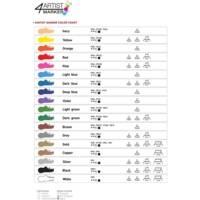 Marqueur peinture 4ARTIST pointe biseau 15 mm NOIR