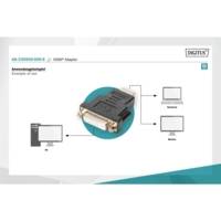 Adaptateur HDMI Type A - DVI-I(24+5) M/F, Full HD - DIGITUS