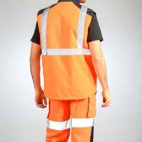 Gilet Froid Réversible Haute Visibilité Visio 10 - DMD France