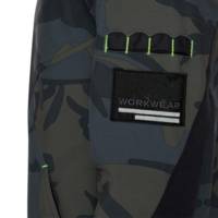 Veste BOREL woodland/jaune fluo - Gedimat