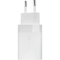 Speed Charger 38W GaN PD USB-C 20W + USB-A 18W Blanc