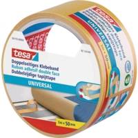 Adhésif double-face moquette & sol grande longueur 5 m x 50 mm