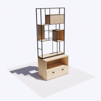 Bibliothèque destructurée H2500