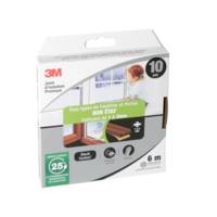 Joint d'isolation Premium tous types de fenêtres et portes en bon état blanc - Gedimat - 3M BRICOLAGE et BATIMENT