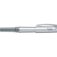 Feutre plume Tradio TRJ74 corps gris Alu encre Noire