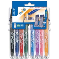 Stylo roller FRIXION BALL 07 Set2Go, étui de 8