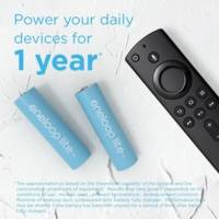 Eneloop lite Pack 2 Piles Rechargeables Micro 550mAh AAA Ni-MH DECT