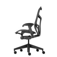 Fauteuil Mirra 2 dossier triflex graphite Herman MILLER avec accoudoirs multi-positions
