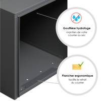 Boîte aux lettres SOLEA 1 porte - Gedimat - RENZ