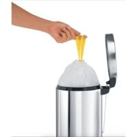 Rouleau de 20 sacs poubelle Type A - 3 Litres Blanc