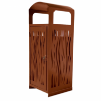 Poubelle métallique extérieure - JAD Groupe