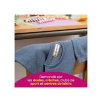 Sachet de 36 étiquettes vêtements motifs animaux - 45 x 13 mm