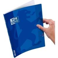 Cahier OPENFLEX agrafé 24 x 32 cm 96 pages grands carreaux 90g bleu