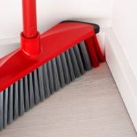 Tête de Balai Intérieur 3 fibres noir gris rouge coin antichoc sans manche