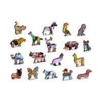 Puzzle en Bois L'étonnant royaume des animaux