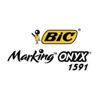 Marqueur Permanent MARKING ONYX 1591 MAXI Pointe Biseau 2,7 à 6,2 mm Noir