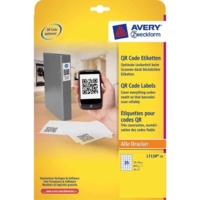 Boite 875 Etiquettes code QR 30 x 35 mm carrées