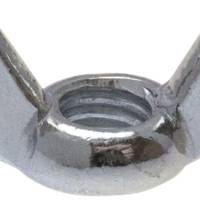 Ecrou à oreilles en acier zingué Ø8 mm - Gedimat - NORAIL