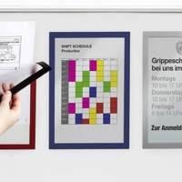 Cadre magnétique DURAFRAME MAGNETIC, A4, argent