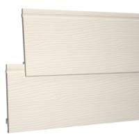 Bardage à recouvrement ORIGINAL PVC - 18 x 167 mm L.4 m - Gedimat - DURASID