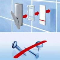 Powerstrips Lot 3 Crochets SMALL + 4 Strips Classique Blanc