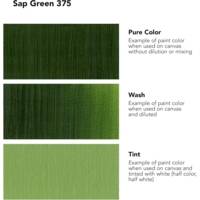 Tube Peinture à l'huile - Georgian - 225 ml - Vert de vessie - DALER ROWNEY