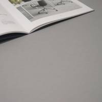 Table pied noir Ø120cm gris métal - intérieur - RestooTab